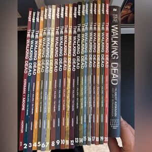First 20 issues + Novel of the Walking Dead